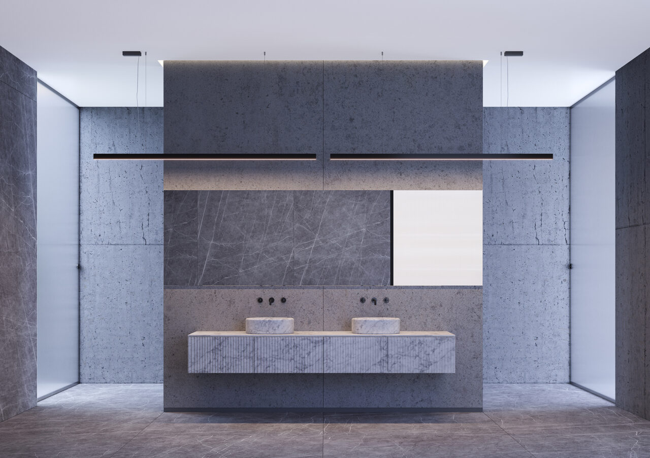 Zirkol – Linear Suspension Lamp by Nemo Studio Pendant Lamps